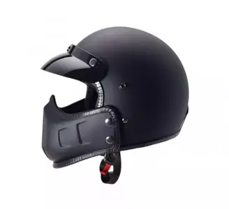 Cască de motocicletă Awina cu mandibulă detașabilă TN8658E M negru mat-2