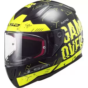 LS2 FF353 RAPID PLAYER H-V AMARELO PRETO M capacete integral de motociclista - AK1035360544
