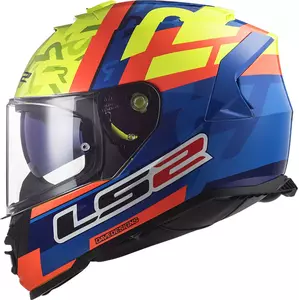 LS2 FF800 STORM SALVADOR REPLICA BLUE H-V L capacete integral de motociclista-2