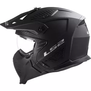 LS2 OF606 DRIFTER SOLID MATT BLACK XS casco de moto open face-1