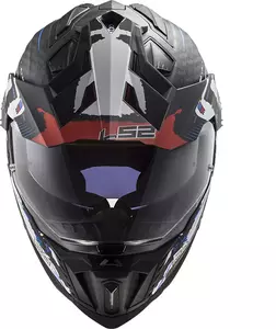 LS2 MX701 casco moto enduro EXPLORER C EXTEND MATT RED L-3