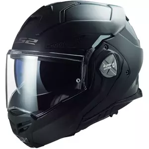 LS2 FF901 ADVANT X SOLID MATT NEGRO XS casco moto mandíbula-1