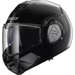 LS2 FF906 ADVANT SOLID GLOSS NEGRO XL casco moto mandíbula-1