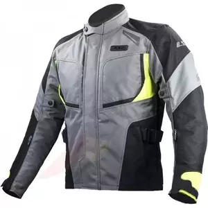LS2 Phase Man Szürke Fekete Sárga 4XL Motorkerékpár kabát - 6200J61089