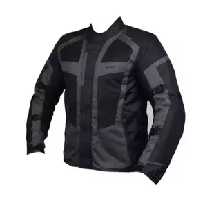 Casaco de motociclista LS2 Scout Man Preto Cinzento Escuro 3XL-1