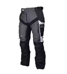 Pantaloni de motocicletă LS2 Norway Man Negru Gri 3XL - 65050F01078