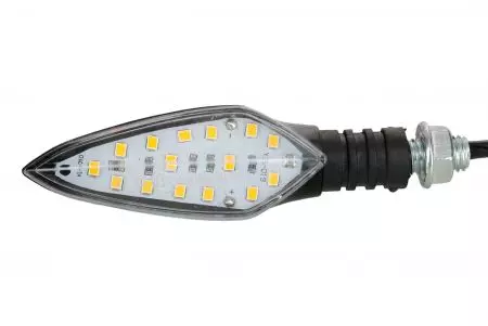 Černý indikátor LED-3