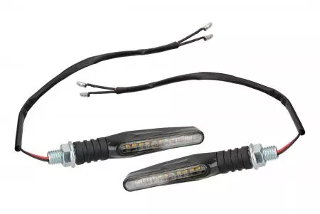 Zwarte LED-indicatoren - 681176