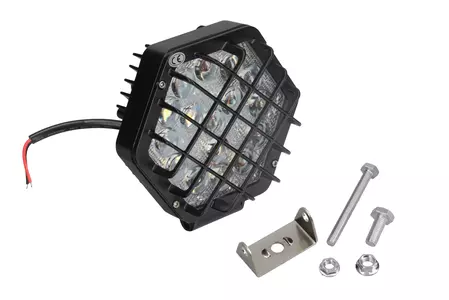 LED extra lamp 48W zoeklicht ATV zeskant