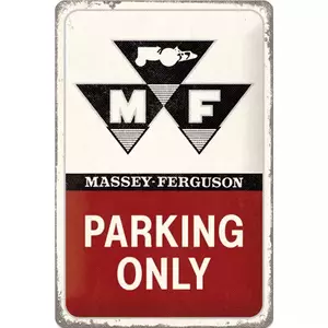Bádog poszter 20x30cm Massey ferguson-1