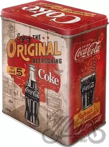 Plechovka L Coca-cola orginal coke-2