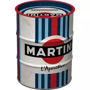 Martini Racing barelová pokladnička-1