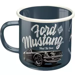 "Ford Mustang" emaliuotas puodelis