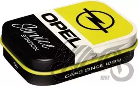 Æske med mintpastiller Mintbox Opel service-1