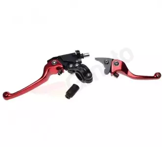 Kupplungs- und Bremshebel rot Honda CRF 50