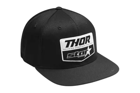 Thor Star Racing beisbolo kepurė juoda OS-1