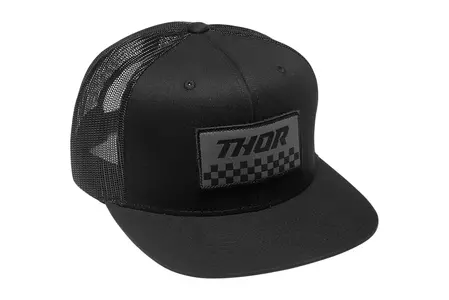 Cappello da baseball Thor Checker nero OS - 2501-3672