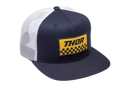 Thor Checker șapcă de baseball navy/alb OS - 2501-3674