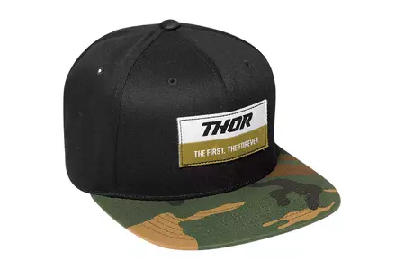 Thor Camo czapka z daszkiem czarny/camo OS - 2501-3676