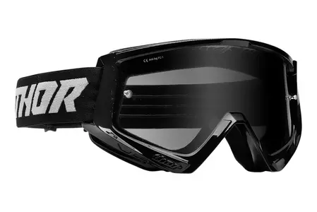 Thor Combat Sand óculos de motociclismo cross enduro preto/cinzento - 2601-2693