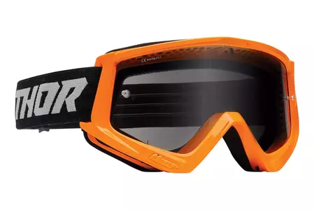 Thor Combat Sand occhiali da moto cross enduro arancio/nero - 2601-2696
