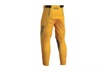Thor Pulse Mono pantaloni cross enduro giallo/grigio 34-3