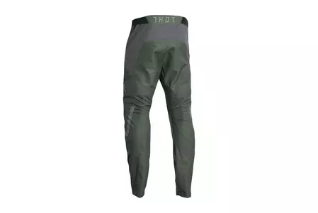 Thor Terrain Cross enduro pantaloni pentru cizme verde/gri 38-2