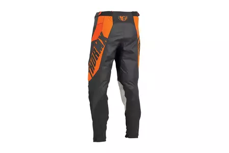 Thor Pulse 04 LE cross enduro kalhoty šedé/oranžové 40-3