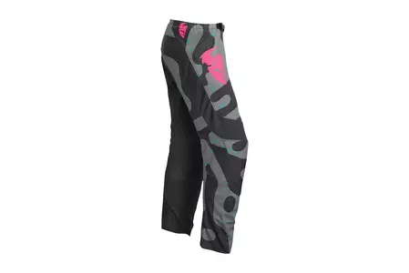 Thor Sector Disguise pantaloni de enduro cross pentru femei gri/roz 5/6-2