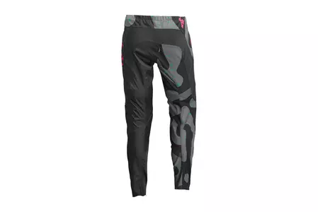 Thor Sector Disguise pantaloni de enduro cross pentru femei gri/roz 5/6-3