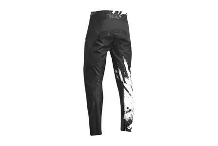 Thor Junior Sector Gnar pantaloni de enduro cross negru/alb 24-3