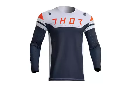 Thor Prime Rival jersey cross enduro sweatshirt wit/groen L-1