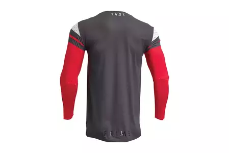 Thor Prime Rival tricou tricou de cross enduro roșu/gri M-3