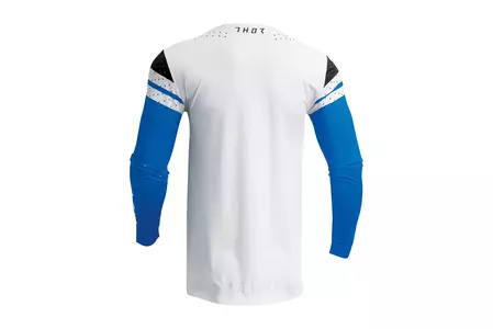Thor Prime Rival tricou tricou de cross enduro albastru/alb L-4