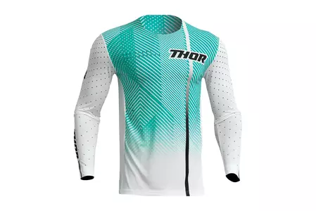 Thor Prime Tech Trikot Cross Enduro Sweatshirt Marine/Weiß L-1