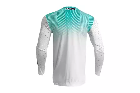 Thor Prime Tech trikotažiniai marškinėliai cross enduro, jūrinė/balta L-2