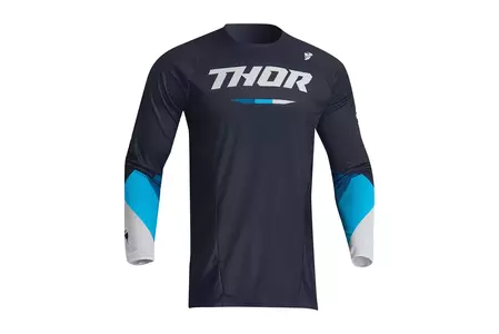 Thor Pulse Tactic тениска за крос ендуро тъмно синьо XL - 2910-7076