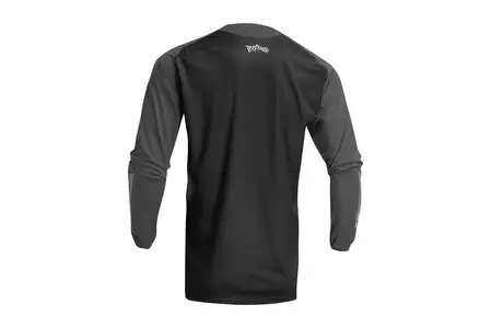 Thor Terrain jersey cross enduro majica črna/siva XL-2