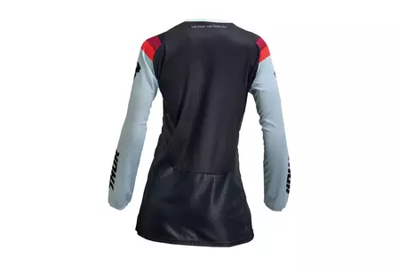 Thor Pulse Rev cross enduro-tröja för damer svart/mint XL-2