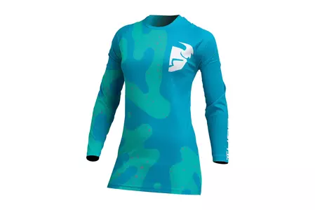Maillot cross enduro femme Thor Sector Disguise marine XS-1