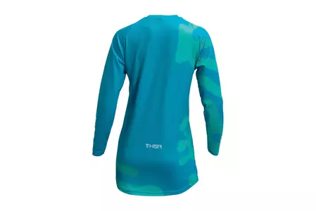 Maillot cross enduro femme Thor Sector Disguise marine XS-2