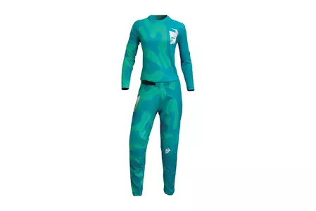 Maillot cross enduro femme Thor Sector Disguise marine XS-3