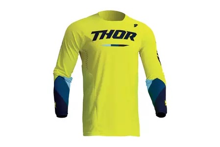 Thor Junior Pulse Tactic cross enduro tricou galben fluo M-1
