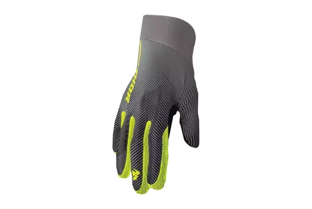 Thor Agile Tech cross enduro handschoenen grijs/geel fluo 2XL - 3330-7206