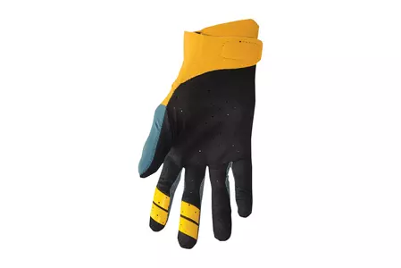 Thor Agile Rival крос ендуро ръкавици жълти/сини XS-2