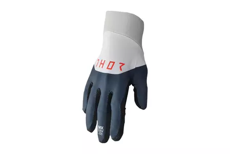 Thor Agile Rival cross enduro rukavice námornícka modrá/biela S - 3330-7232