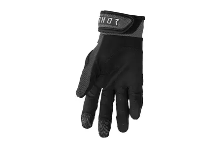 Thor Terrain cross enduro handschoenen zwart/grijs XS-3