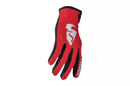 Thor Junior Sector Cross Enduro Handschuhe rot/weiß 2XS-2