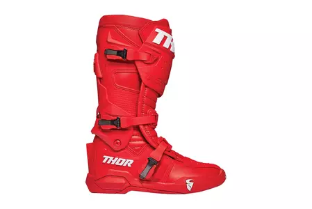 Thor Radial scarpe cross enduro rosso 14-4