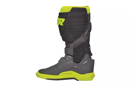 Thor Radial cross enduro topánky grey/yellow fluo 10-2